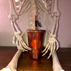 50th Anniversary Starbucks grande studded cup 🧡